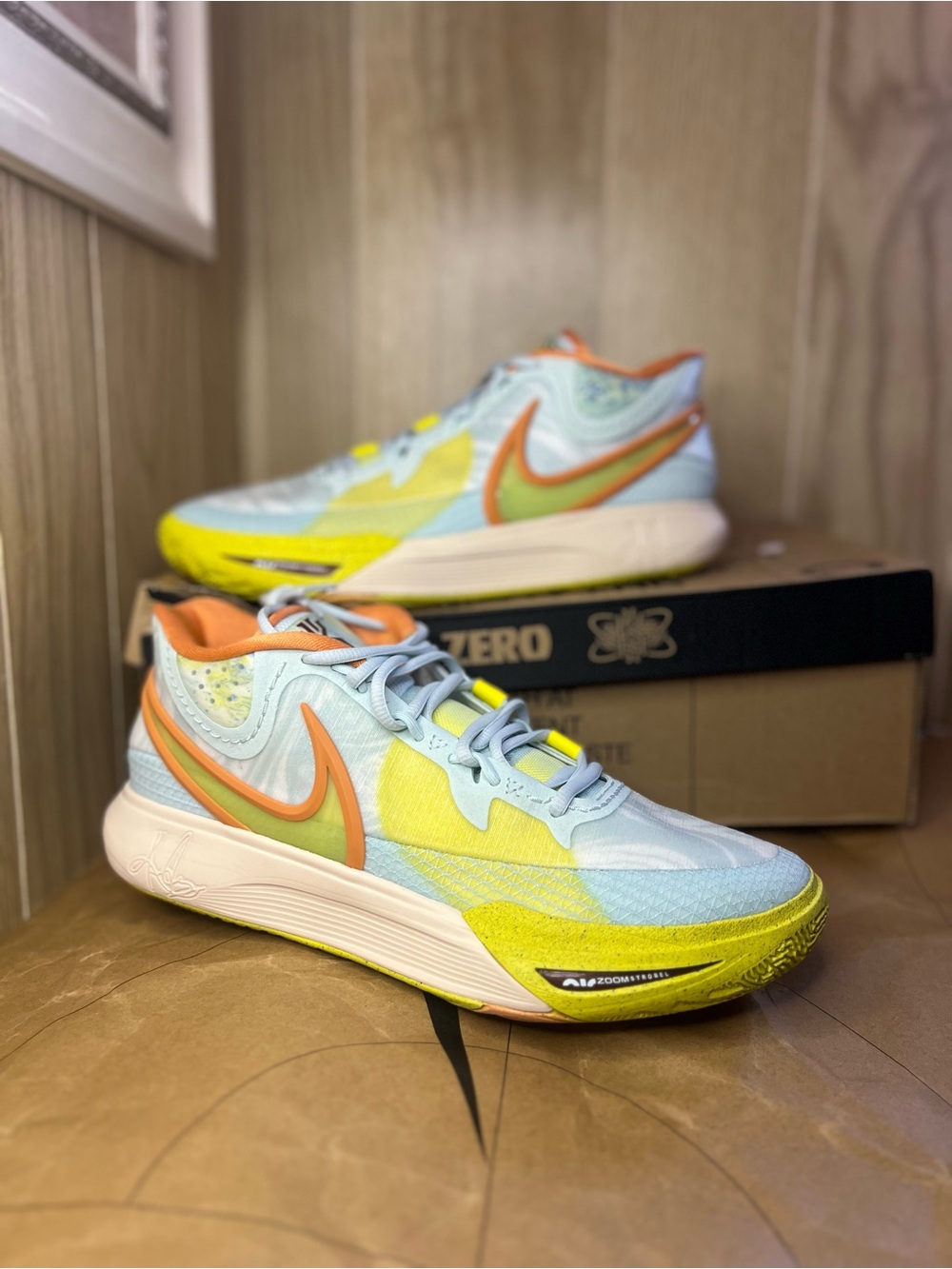 Nike Running Sneakers Blue Green Orange New With Box